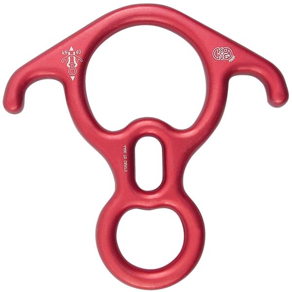 Discensore 8 KN25 – Dispositivo Di Assicurazione Per Corde 7,5-11 Mm In Lega Leggera 104 G